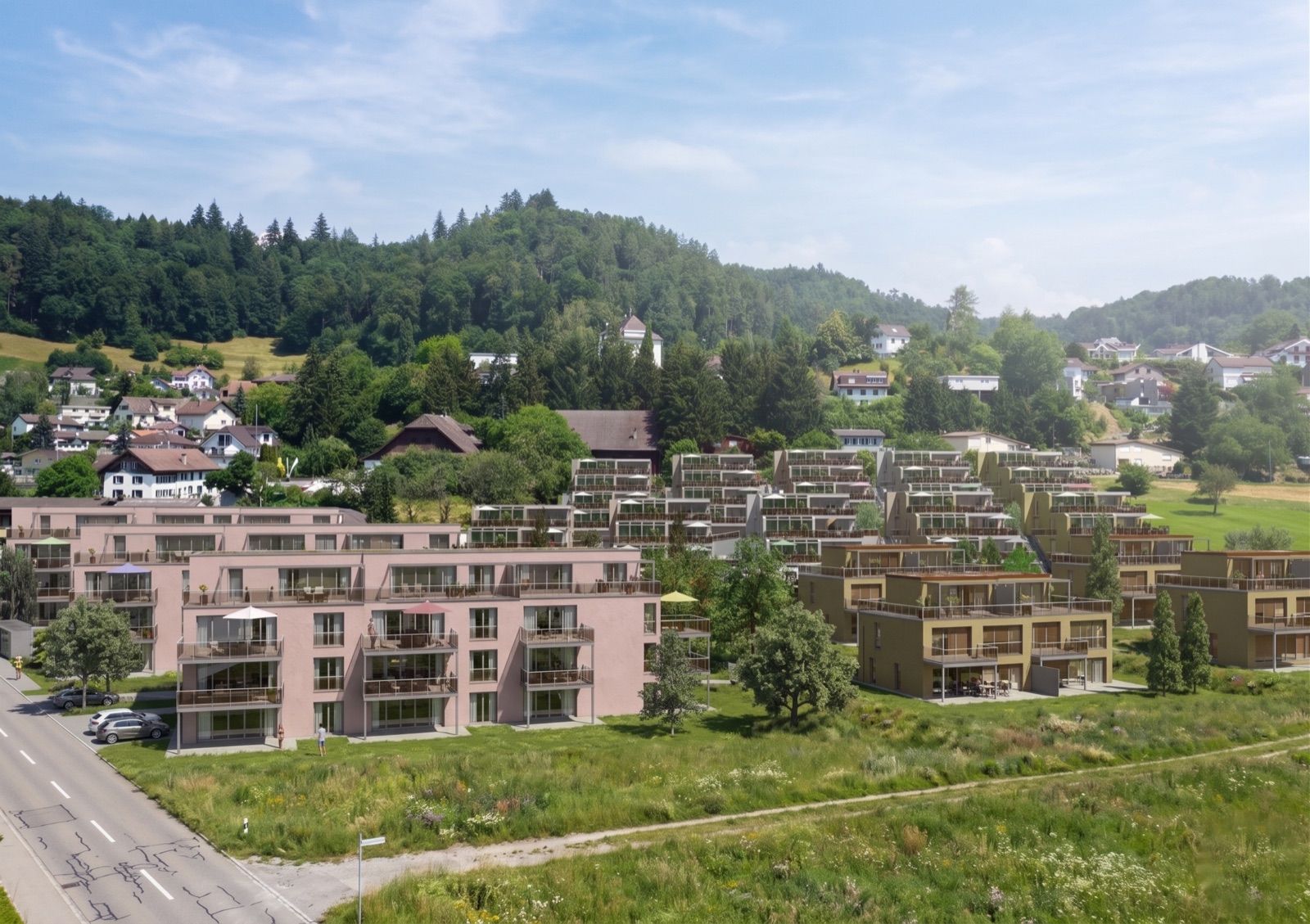 Siedlung Mösli – Visualisierung 1