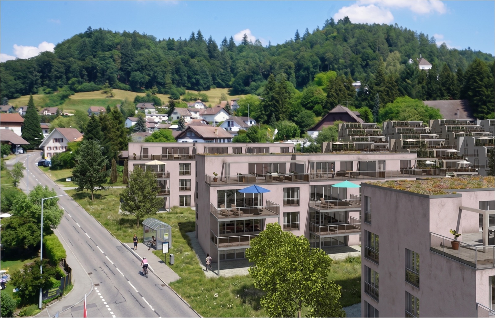 Siedlung Mösli – Visualisierung 3