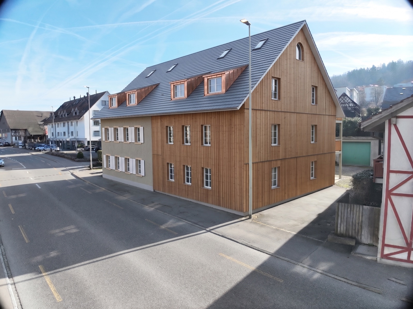 Ersatzneubau Regensdorf – Strassenansicht