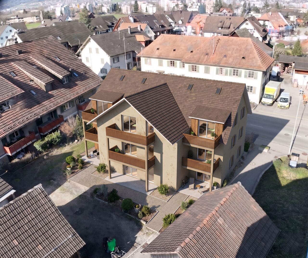Ersatzneubau Regensdorf – Visualisierung