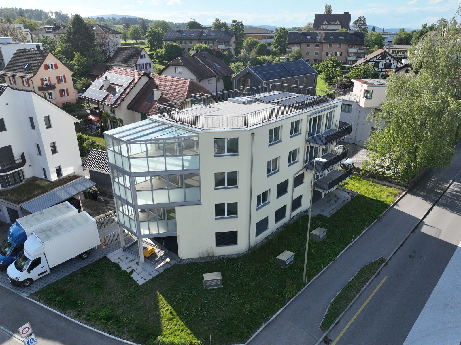 Neubau in Rümlang – Ansicht 1