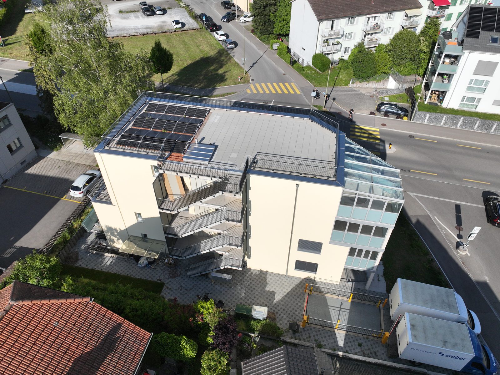 Neubau in Rümlang – Ansicht 2